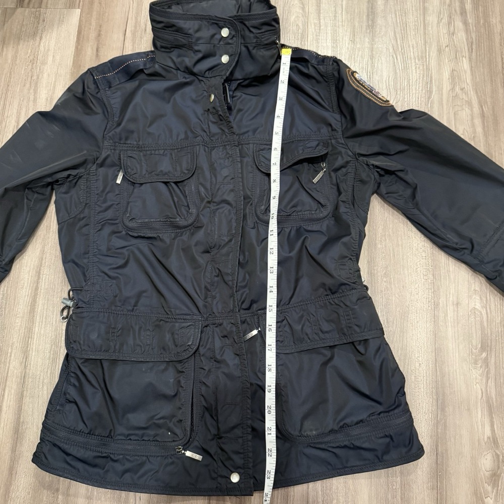 PARAJUMPERS WINDBREAKER Jacket Small Navy Color - Picture 12 of 16